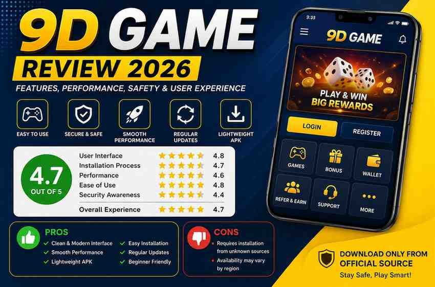 9D Game app review
